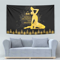 Haiti Neg Marron Gold Tapestry Lespwa pa anyen san aksyon - Wonder Print Shop