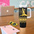 Haiti Neg Marron Gold Tumbler With Handle Lespwa pa anyen san aksyon - Wonder Print Shop