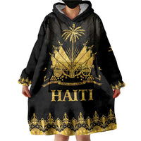 Haiti Neg Marron Gold Wearable Blanket Hoodie Lespwa pa anyen san aksyon - Wonder Print Shop