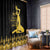 Haiti Neg Marron Gold Window Curtain Lespwa pa anyen san aksyon - Wonder Print Shop
