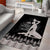 Haiti Neg Marron Silver Area Rug Hope is Nothing Without Action - Wonder Print Shop
