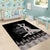 Haiti Neg Marron Silver Area Rug Hope is Nothing Without Action - Wonder Print Shop