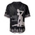 Haiti Neg Marron Silver Baseball Jersey Hope is Nothing Without Action - Wonder Print Shop