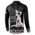 Haiti Neg Marron Silver Button Sweatshirt Hope is Nothing Without Action - Wonder Print Shop