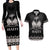 Haiti Neg Marron Silver Couples Matching Long Sleeve Bodycon Dress and Hawaiian Shirt Hope is Nothing Without Action - Wonder Print Shop
