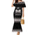 Haiti Neg Marron Silver Family Matching Mermaid Dress and Hawaiian Shirt Hope is Nothing Without Action - Wonder Print Shop