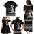 Haiti Neg Marron Silver Family Matching Puletasi and Hawaiian Shirt Hope is Nothing Without Action - Wonder Print Shop