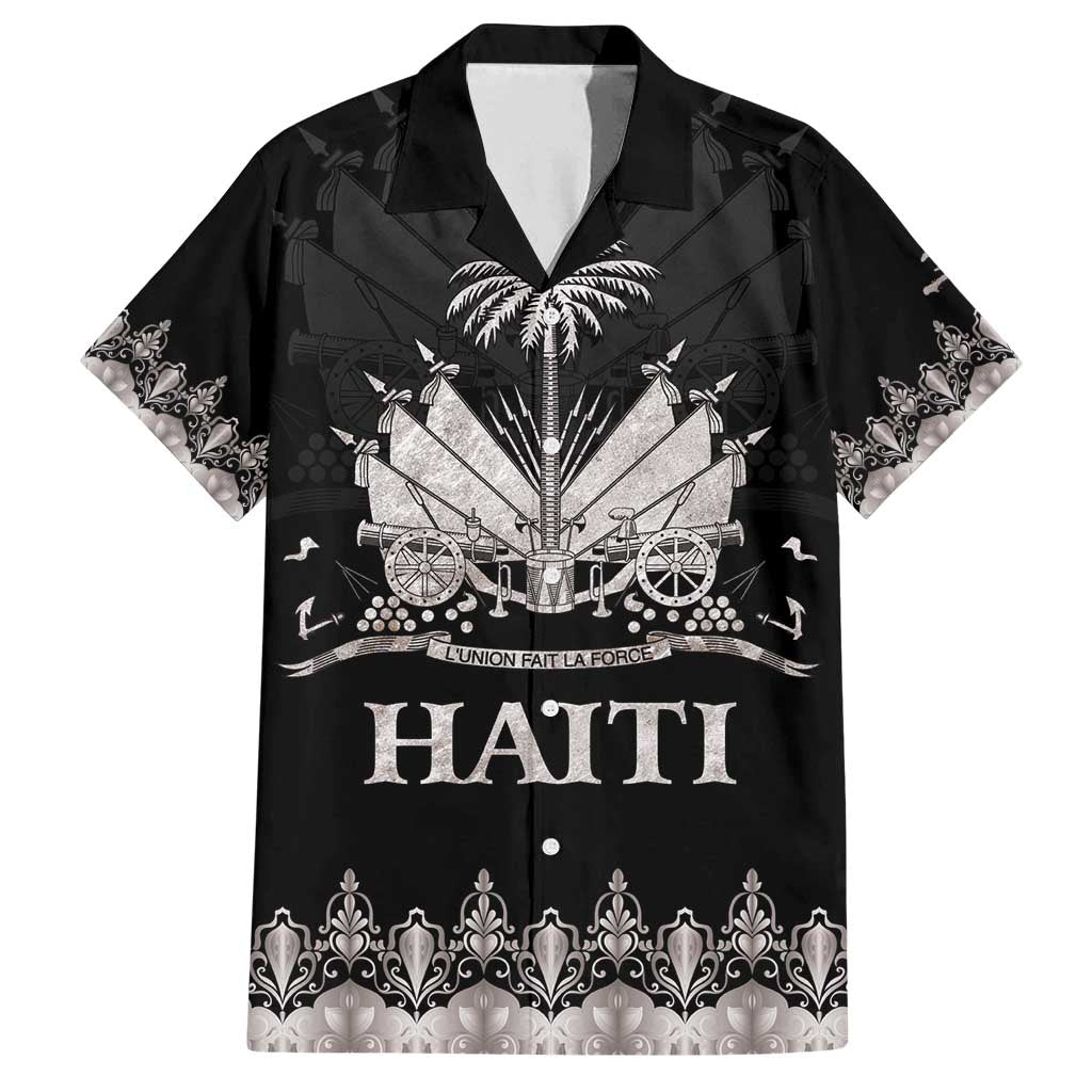 Haiti Neg Marron Silver Family Matching Tank Maxi Dress and Hawaiian Shirt Hope is Nothing Without Action - Wonder Print Shop
