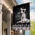 Haiti Neg Marron Silver Garden Flag Hope is Nothing Without Action - Wonder Print Shop