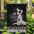 Haiti Neg Marron Silver Garden Flag Hope is Nothing Without Action - Wonder Print Shop