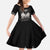 Haiti Neg Marron Silver Kid Short Sleeve Dress Hope is Nothing Without Action - Wonder Print Shop