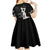 Haiti Neg Marron Silver Kid Short Sleeve Dress Hope is Nothing Without Action - Wonder Print Shop