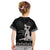 Haiti Neg Marron Silver Kid T Shirt Hope is Nothing Without Action - Wonder Print Shop