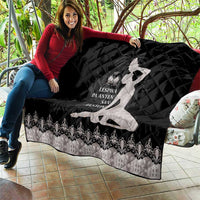 Haiti Neg Marron Silver Quilt Hope is Nothing Without Action - Wonder Print Shop