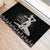 Haiti Neg Marron Silver Rubber Doormat Hope is Nothing Without Action - Wonder Print Shop