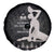 Haiti Neg Marron Silver Spare Tire Cover Hope is Nothing Without Action - Wonder Print Shop