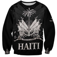 Haiti Neg Marron Silver Sweatshirt Hope is Nothing Without Action - Wonder Print Shop