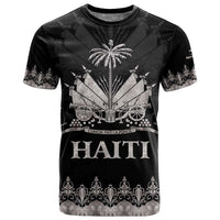 Haiti Neg Marron Silver T Shirt Hope is Nothing Without Action LT01