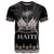 Haiti Neg Marron Silver T Shirt Hope is Nothing Without Action LT01