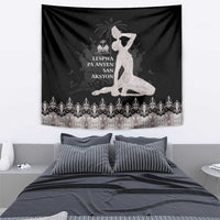 Haiti Neg Marron Silver Tapestry Hope is Nothing Without Action - Wonder Print Shop