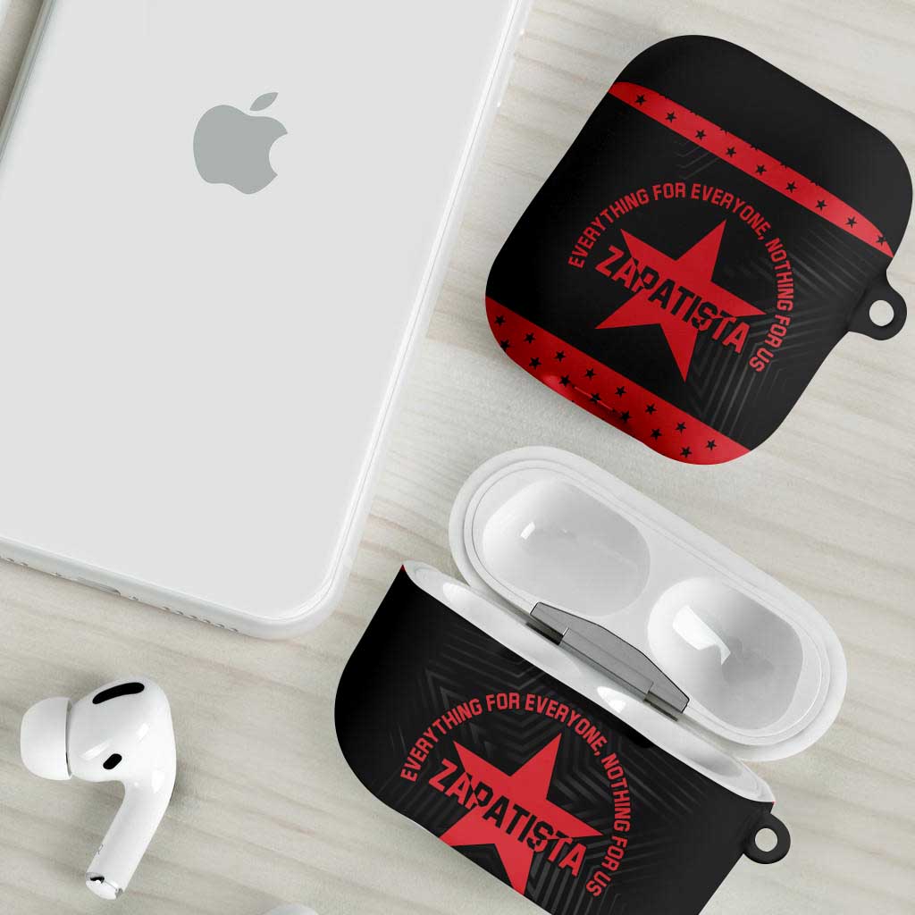 Zapatista Territories AirPods Case EZLN Everything For Everyone Nothing For Us - Wonder Print Shop