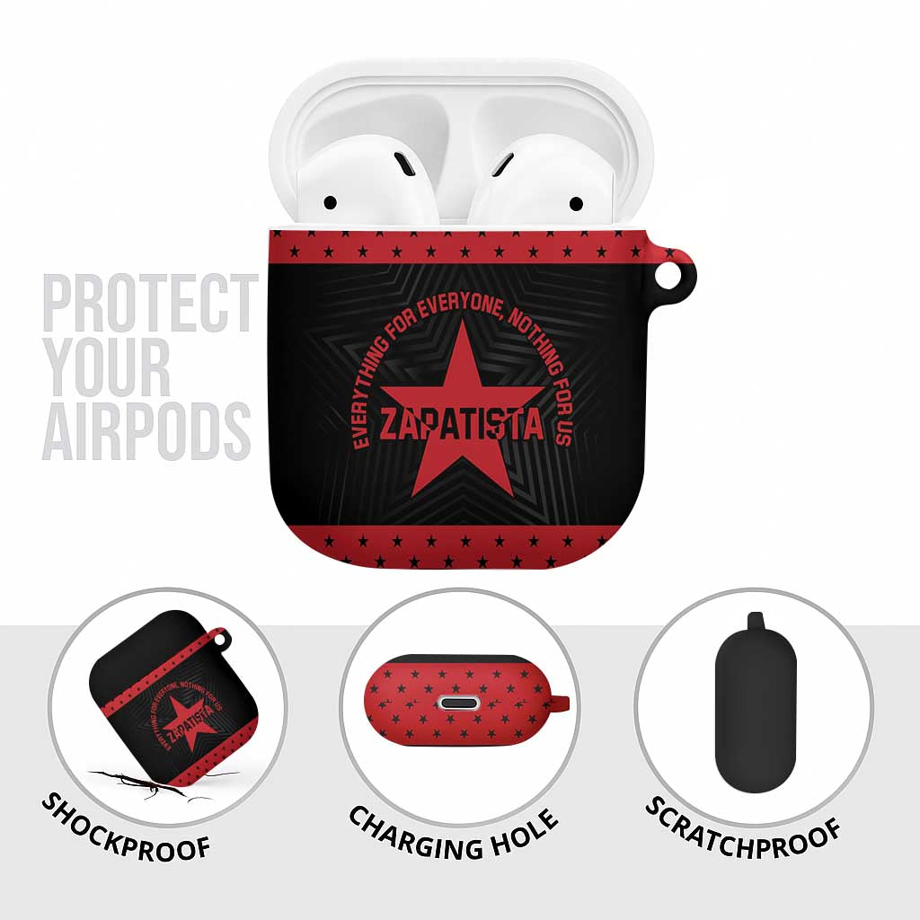 Zapatista Territories AirPods Case EZLN Everything For Everyone Nothing For Us - Wonder Print Shop