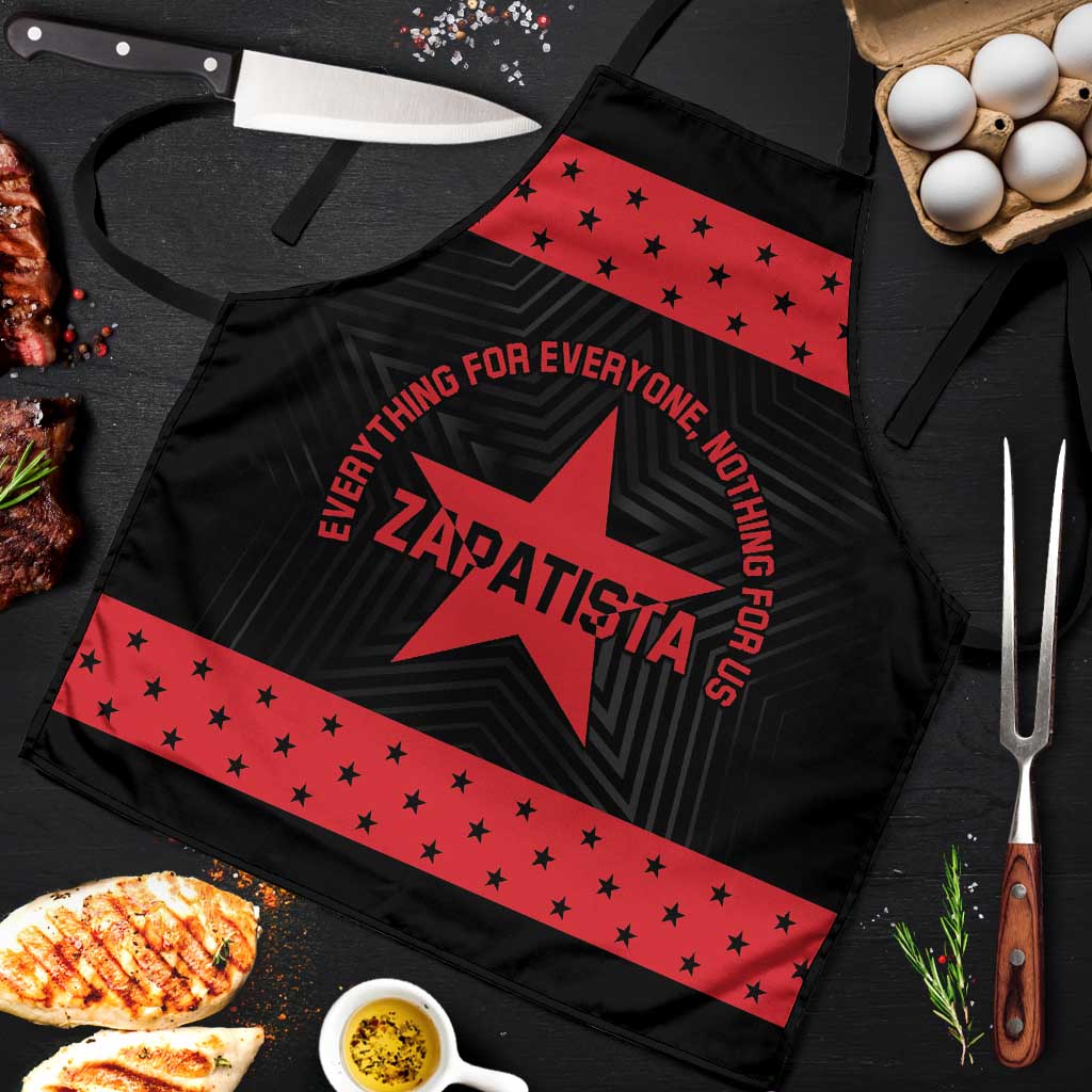 Zapatista Territories Apron EZLN Everything For Everyone Nothing For Us - Wonder Print Shop
