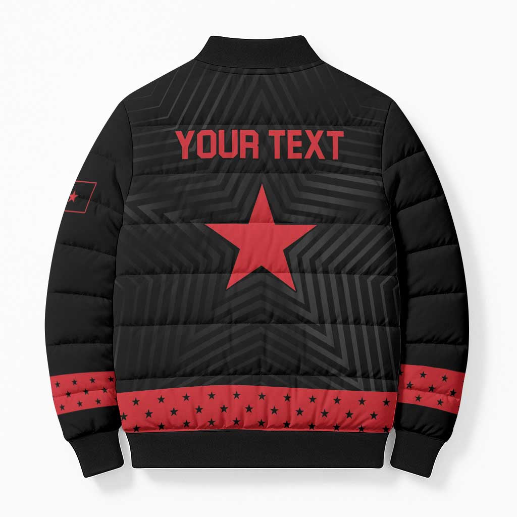 Personalized Zapatista Territories Bomber Puffer Jacket EZLN Everything For Everyone Nothing For Us - Wonder Print Shop
