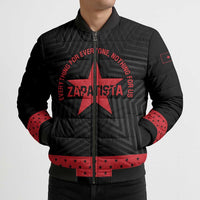 Personalized Zapatista Territories Bomber Puffer Jacket EZLN Everything For Everyone Nothing For Us - Wonder Print Shop