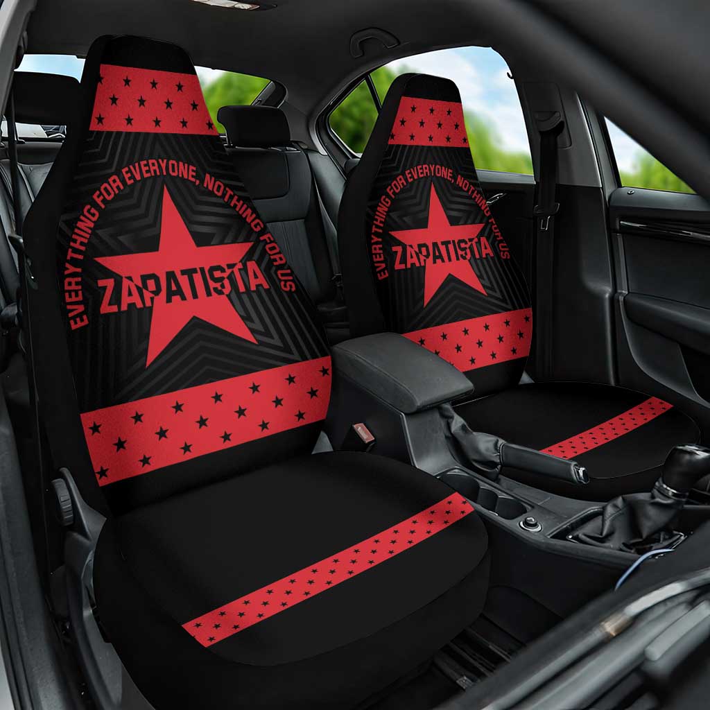 Zapatista Territories Car Seat Cover EZLN Everything For Everyone Nothing For Us - Wonder Print Shop