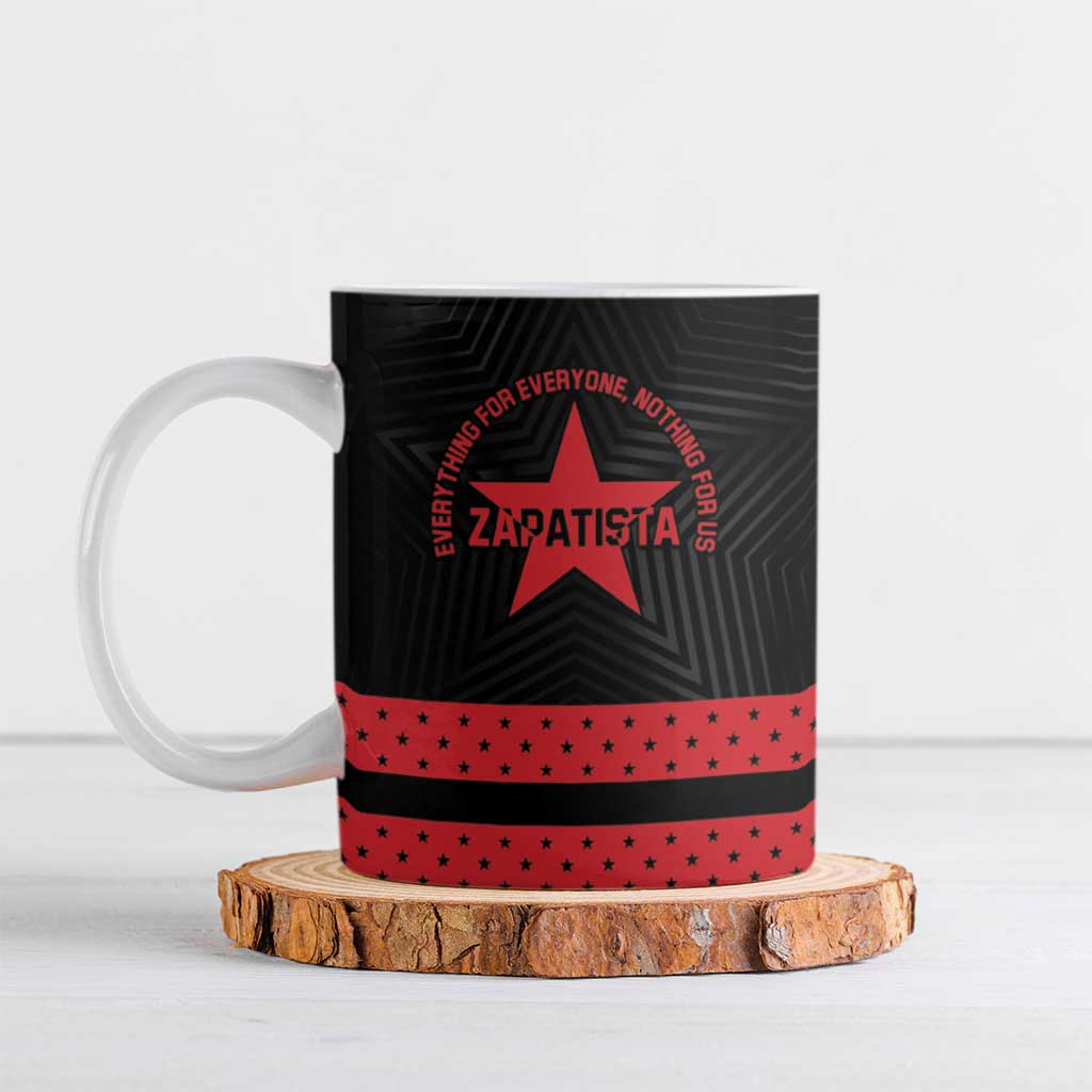 Personalized Zapatista Territories Ceramic Mug EZLN Everything For Everyone Nothing For Us - Wonder Print Shop