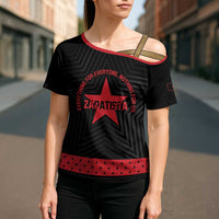 Personalized Zapatista Territories Cross Shoulder Shirt EZLN Everything For Everyone Nothing For Us - Wonder Print Shop