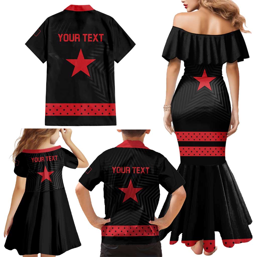 Personalized Zapatista Territories Family Matching Mermaid Dress and Hawaiian Shirt EZLN Everything For Everyone Nothing For Us - Wonder Print Shop