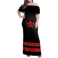 Personalized Zapatista Territories Family Matching Off Shoulder Maxi Dress and Hawaiian Shirt EZLN Everything For Everyone Nothing For Us - Wonder Print Shop