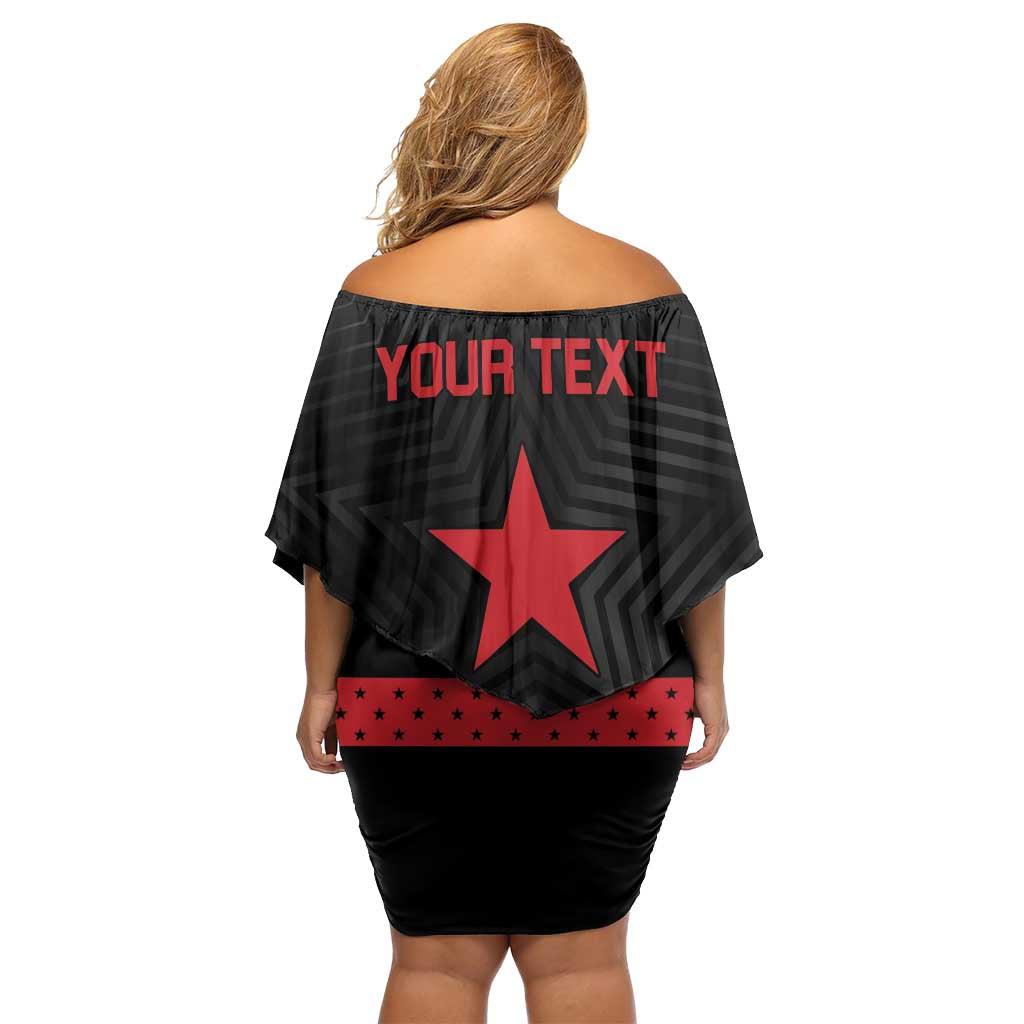 Personalized Zapatista Territories Family Matching Off Shoulder Short Dress and Hawaiian Shirt EZLN Everything For Everyone Nothing For Us - Wonder Print Shop
