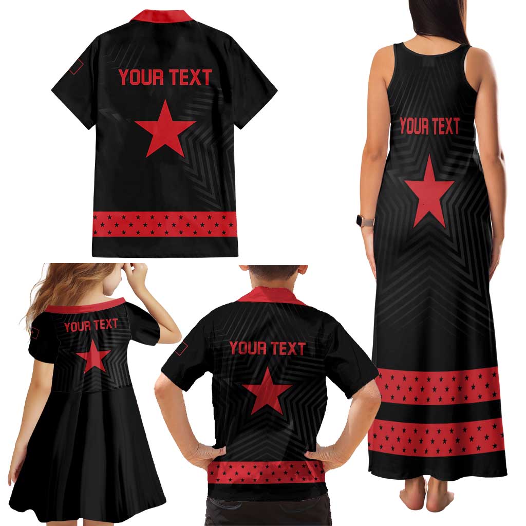 Personalized Zapatista Territories Family Matching Tank Maxi Dress and Hawaiian Shirt EZLN Everything For Everyone Nothing For Us - Wonder Print Shop