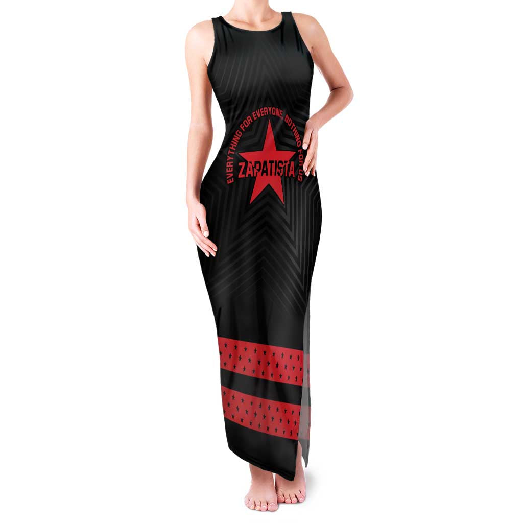 Personalized Zapatista Territories Family Matching Tank Maxi Dress and Hawaiian Shirt EZLN Everything For Everyone Nothing For Us - Wonder Print Shop