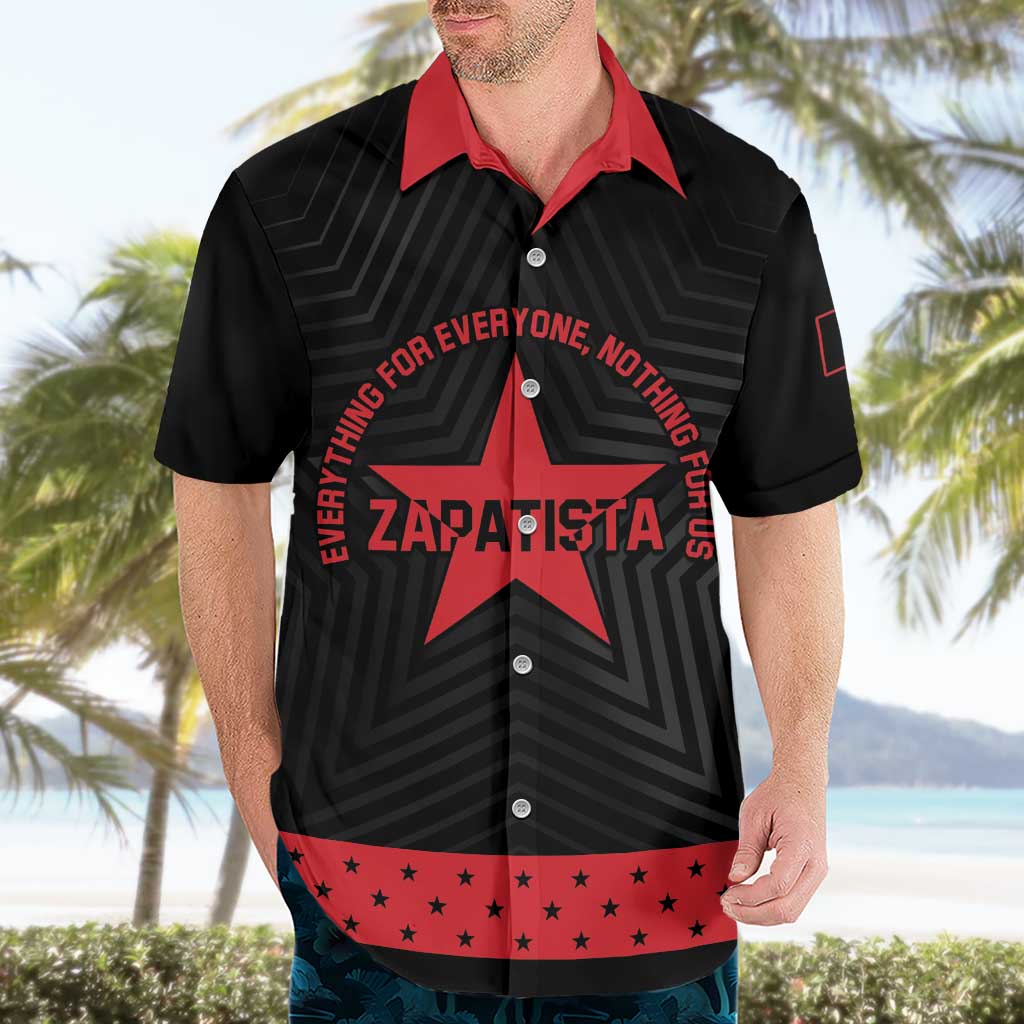 Personalized Zapatista Territories Hawaiian Shirt EZLN Everything For Everyone Nothing For Us - Wonder Print Shop