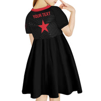 Personalized Zapatista Territories Kid Short Sleeve Dress EZLN Everything For Everyone Nothing For Us - Wonder Print Shop
