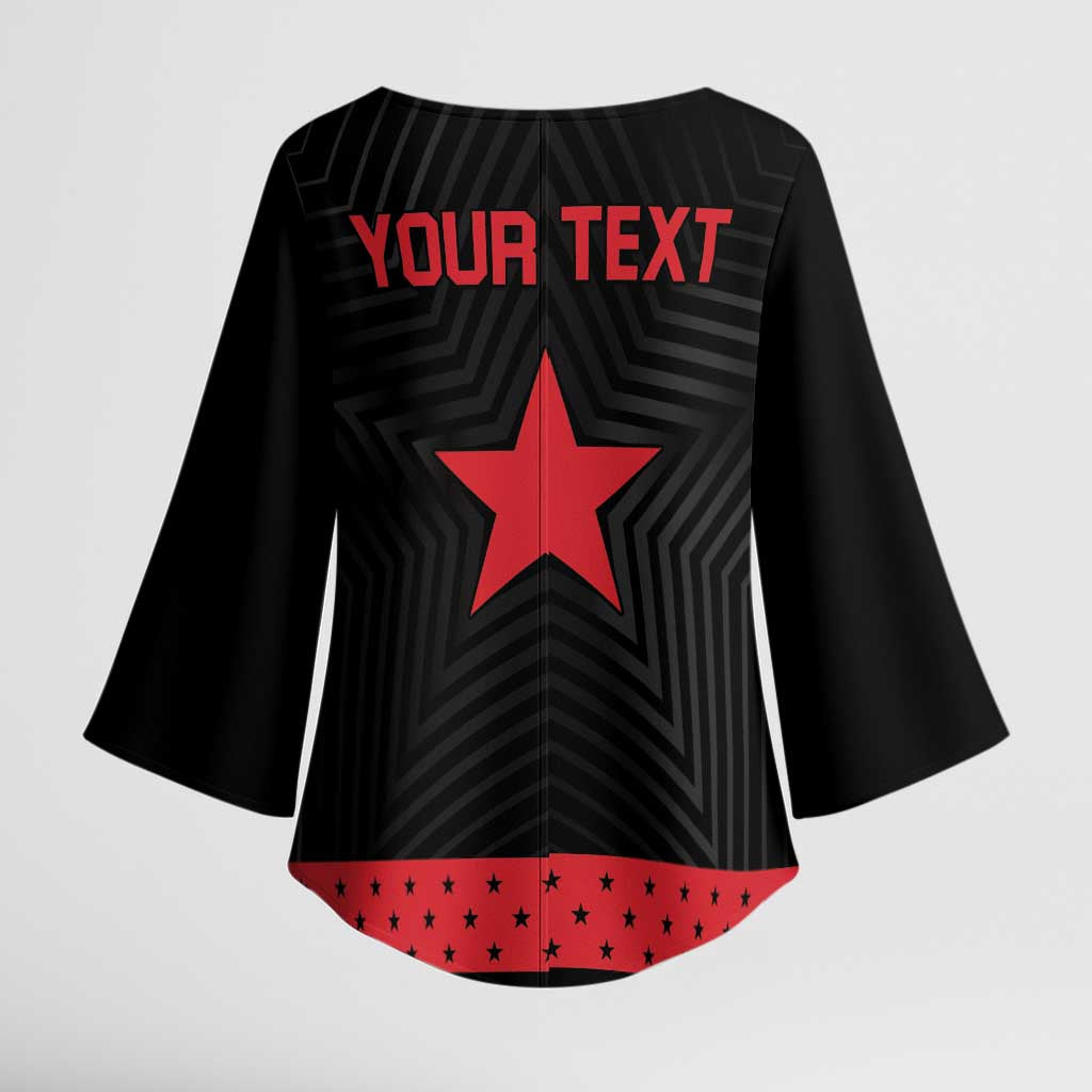 Personalized Zapatista Territories Kimono Sleeve Blouse EZLN Everything For Everyone Nothing For Us - Wonder Print Shop