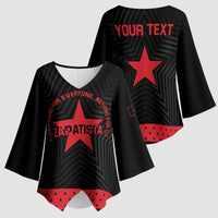 Personalized Zapatista Territories Kimono Sleeve Blouse EZLN Everything For Everyone Nothing For Us - Wonder Print Shop