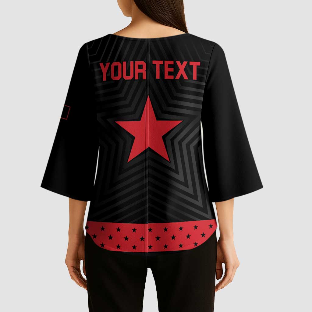 Personalized Zapatista Territories Kimono Sleeve Blouse EZLN Everything For Everyone Nothing For Us - Wonder Print Shop