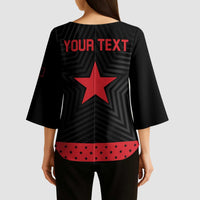 Personalized Zapatista Territories Kimono Sleeve Blouse EZLN Everything For Everyone Nothing For Us - Wonder Print Shop
