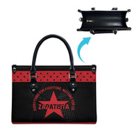 Zapatista Territories Leather Bag EZLN Everything For Everyone Nothing For Us - Wonder Print Shop