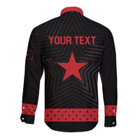 Personalized Zapatista Territories Long Sleeve Button Shirt EZLN Everything For Everyone Nothing For Us - Wonder Print Shop