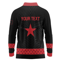 Personalized Zapatista Territories Long Sleeve Polo Shirt EZLN Everything For Everyone Nothing For Us - Wonder Print Shop