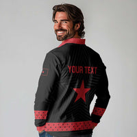 Personalized Zapatista Territories Long Sleeve Polo Shirt EZLN Everything For Everyone Nothing For Us - Wonder Print Shop
