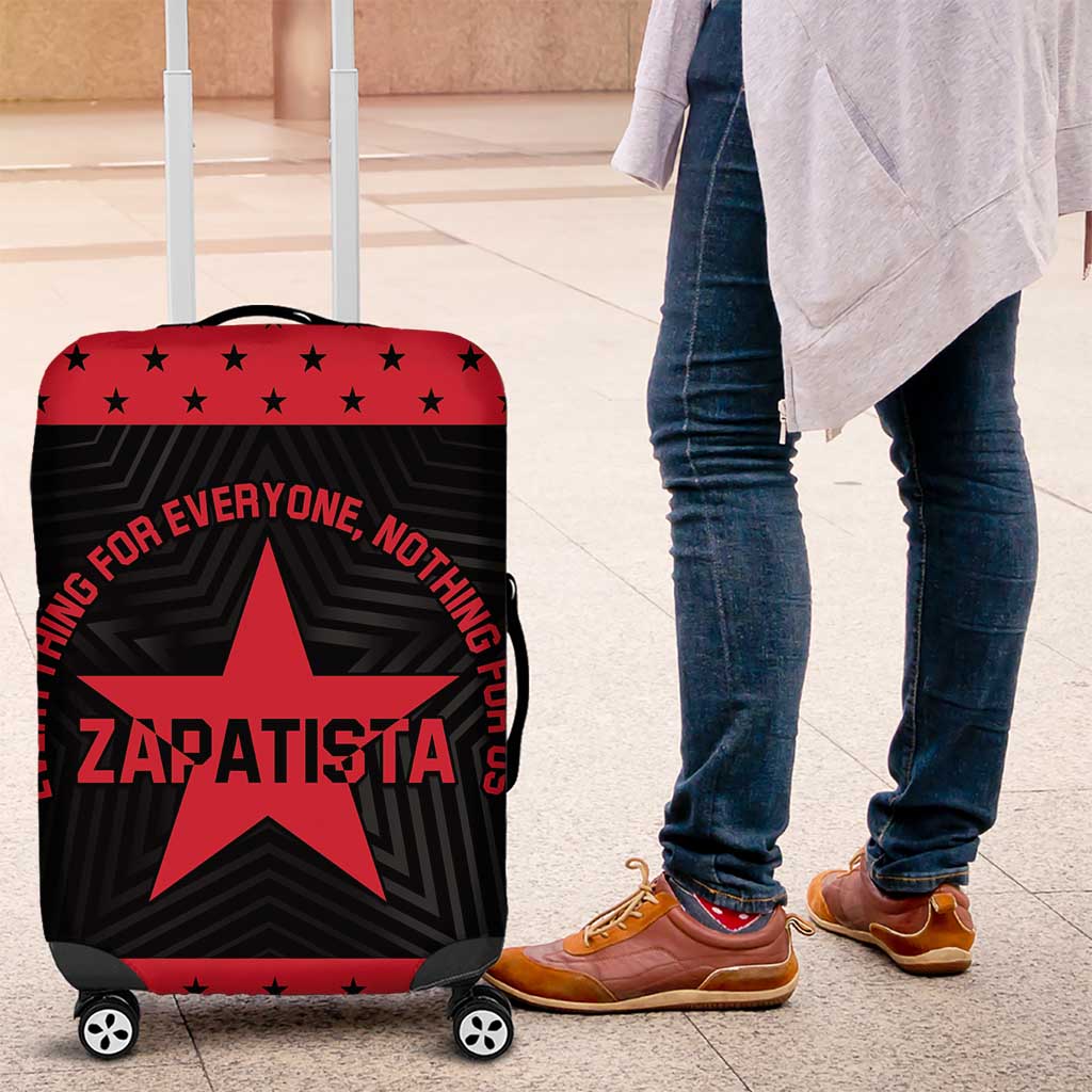 Zapatista Territories Luggage Cover EZLN Everything For Everyone Nothing For Us - Wonder Print Shop