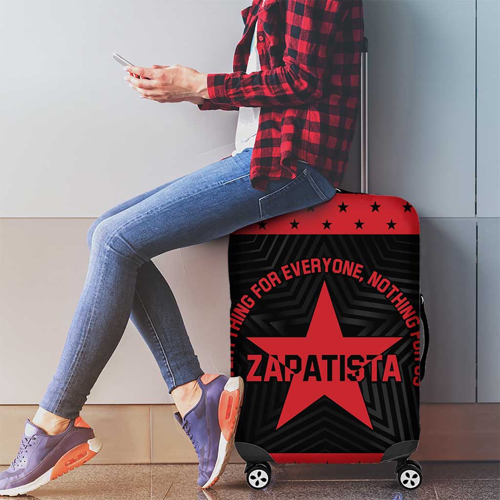 Zapatista Territories Luggage Cover EZLN Everything For Everyone Nothing For Us - Wonder Print Shop