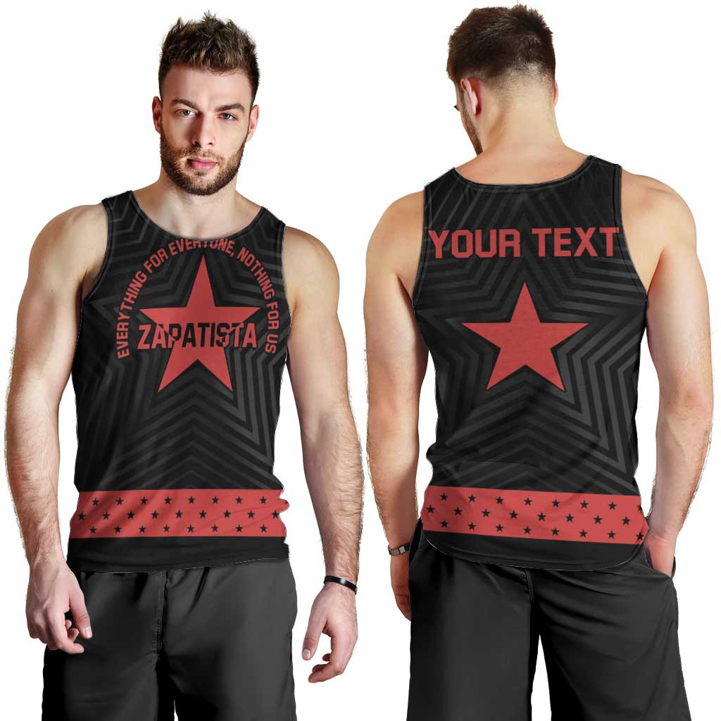 Personalized Zapatista Territories Men Tank Top EZLN Everything For Everyone Nothing For Us - Wonder Print Shop
